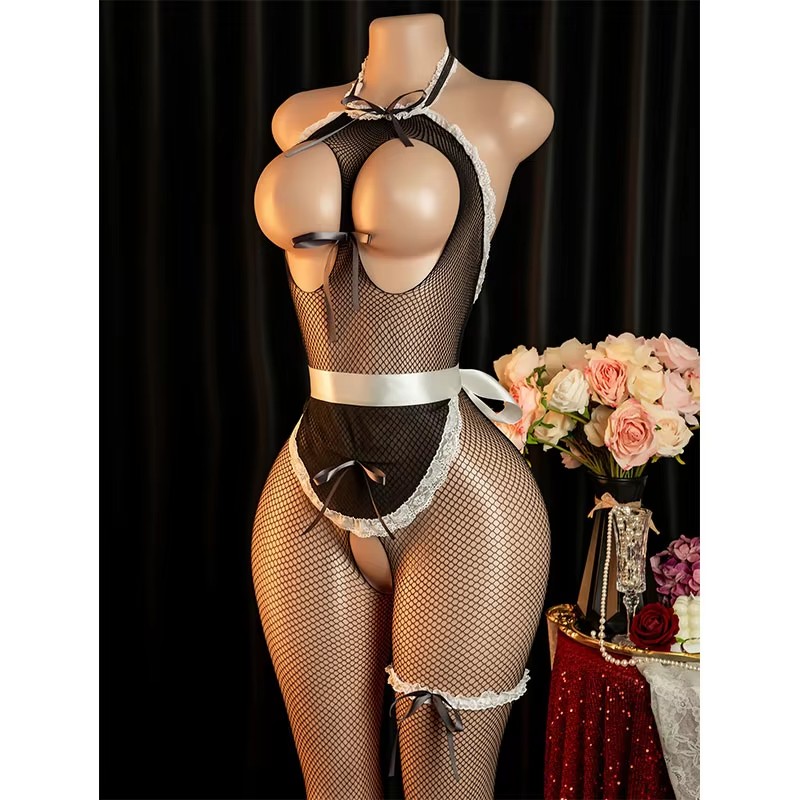 Fantasia Erótica Adulta para R - Bodystocking Fishnet avaliação e preço