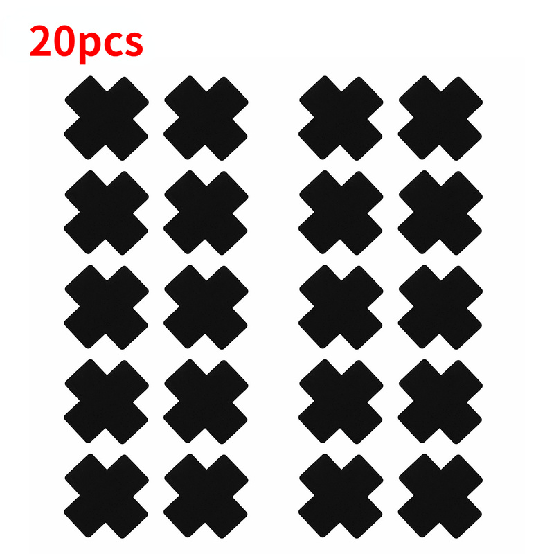 Estoque dos eua 20 pçs preto f - Nipple Cover Pasties avaliação e preço