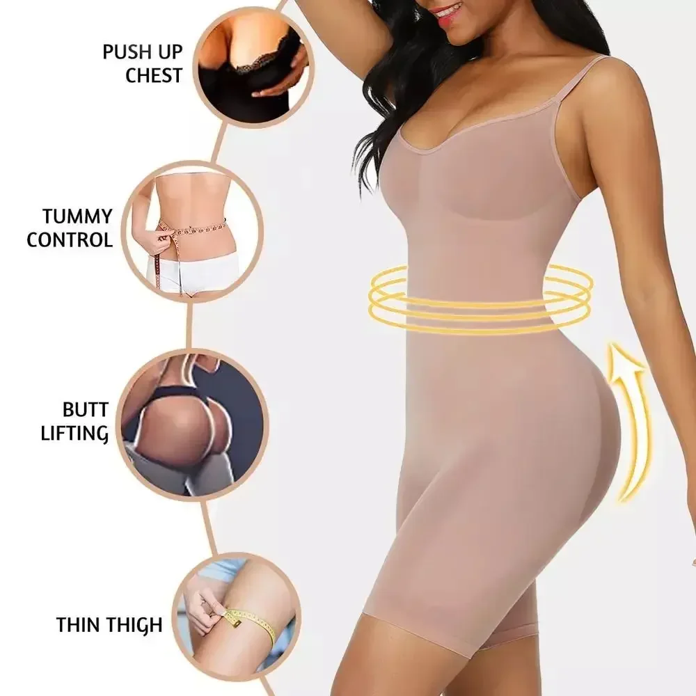 Body Modelador Feminino One Pi - Shapewear Bodysuit Firm avaliação e preço