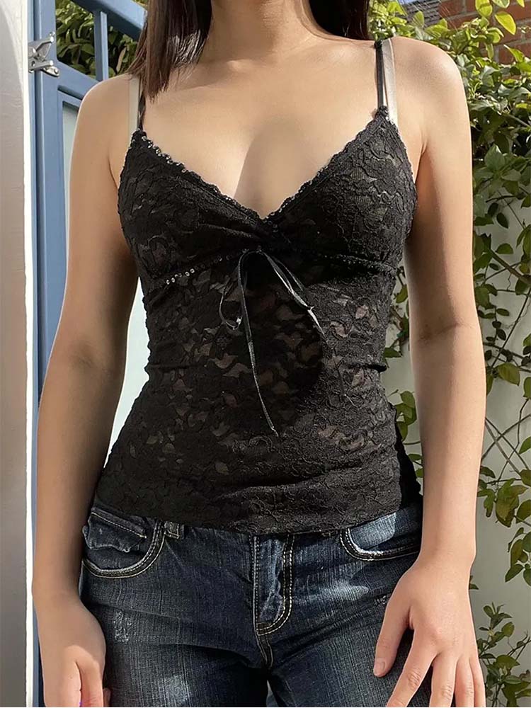 Camisetas Cropped de Renda Tra - Cami Top Lace avaliação e preço