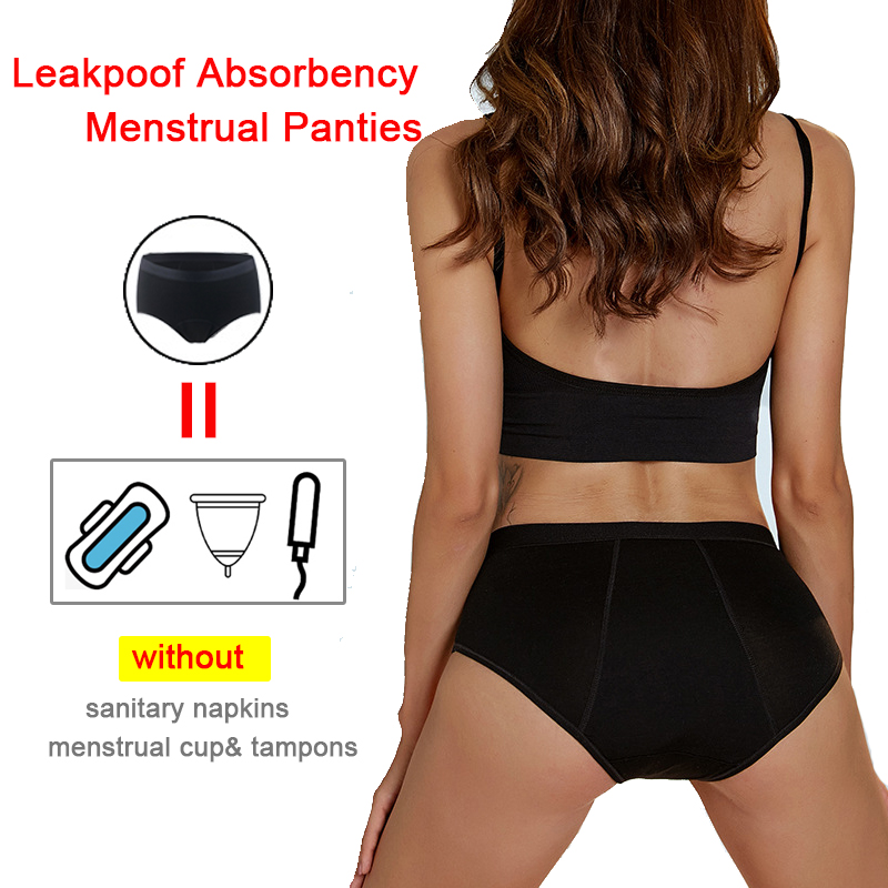 3 pçs calcinha menstrual de fl - Period Panty Absorbent avaliação e preço