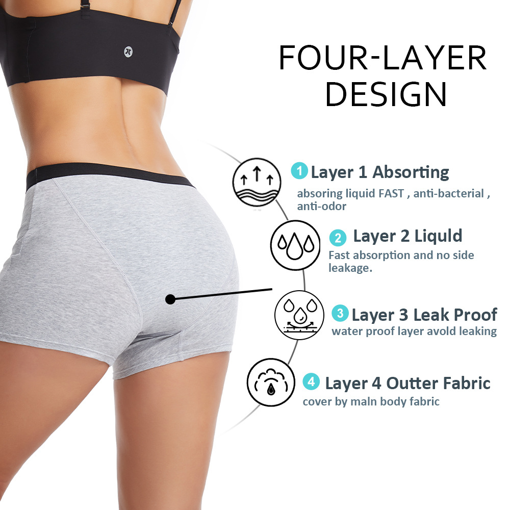 Calcinhas menstruais femininas - Period Panty Absorbent avaliação e preço